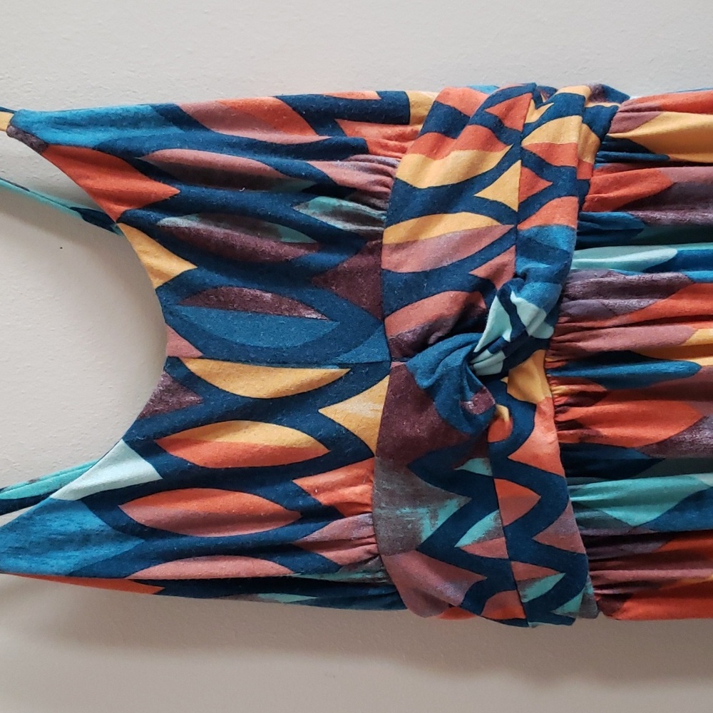 Maeve Multi Colored Maxi Dress - Picture 2 of 7